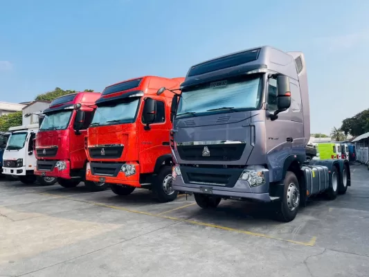 Dòng sản phẩm mới Xe đầu kéo Howo T7H-440 do Thaco nhập khẩu và phân phối