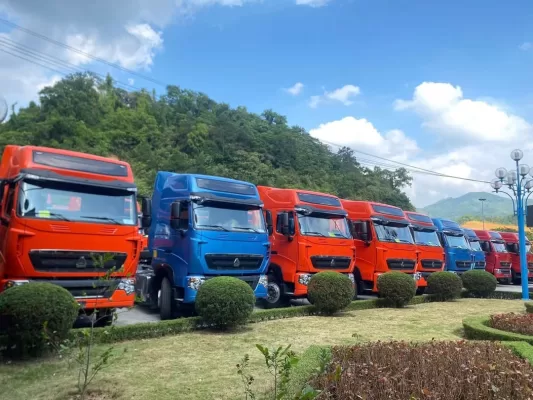 Xe đầu kéo Howo T7H sẵn tại Thaco Đồng Nai