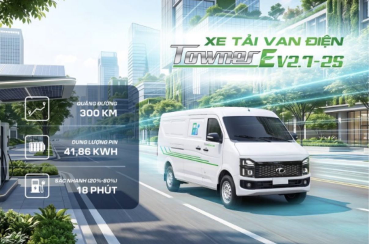 Xe Van Điện Thaco tối ưu vận hành