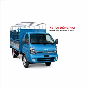 xe Kia K250L bánh trước sau bằng nhau